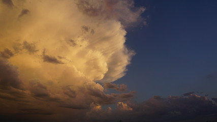 sky and clouds