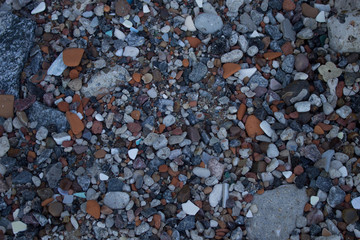 fondo de diferentes piedras 