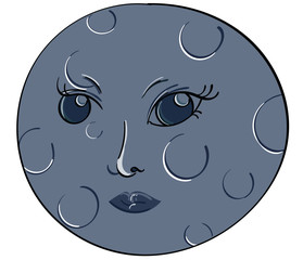 Face in the Moon