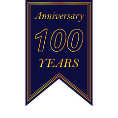 Anniversary, 100 years multicolored icon. Can be used for web, logo, mobile app, UI, UX