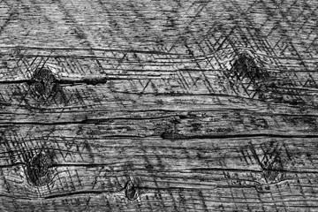 old wooden board black and white