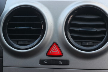 automobile signals. car hazard flasher