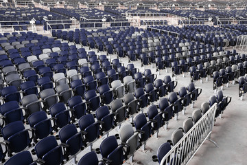 Empty Amphitheater Venue Seats