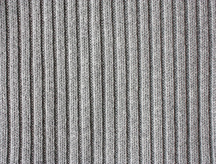 セーターの生地（グレー）