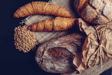 Traditional handmade breads and pastries. - Image