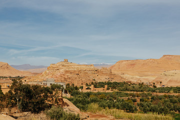 ancient city of A&iuml;t-ben-Haddou in Morocco