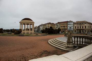 Rotunda on the street in Livorno, Italy - 240425548