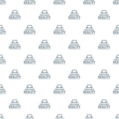 Game additional reality pattern vector seamless repeat for any web design