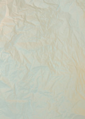white crumpled paper texture background
