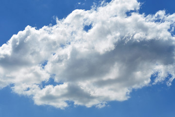 Fototapeta premium The vast blue sky and clouds sky.