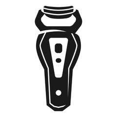 Vibratory electric shaver icon. Simple illustration of vibratory electric shaver vector icon for web design isolated on white background