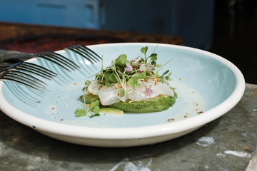 Hamachi Crudoe