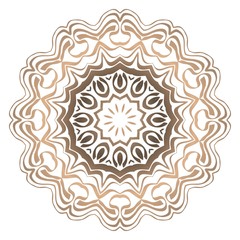 Hand drawn background with Mandala. Vector decorative elements. Arabic, Indian, ottoman motifs.