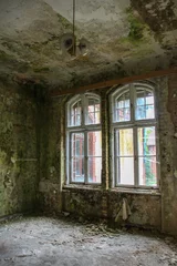 Foto op Canvas Ruïnes van Beelitz Heilstätten Verloren plaats Berlijn Brandenburg  © seb868
