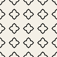 Fototapeta premium The geometric abstract pattern in Arabian style. Seamless vector background.
