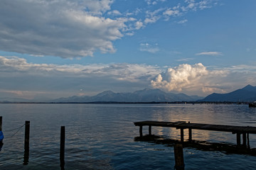 Chiemsee im Herrbst