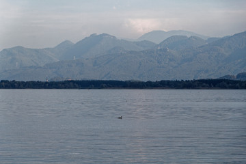 Chiemsee im Herrbst