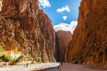 Todra gorges in Morocco