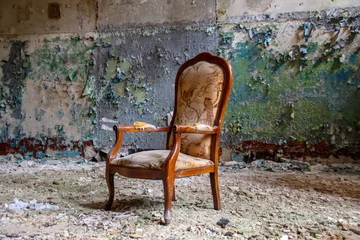 Fotobehang Ruïnes van Beelitz-Heilstätten Verloren plaats Berlijn Brandenburg  © seb868