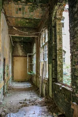 Badkamer foto achterwand Ruïnes van Beelitz-Heilstätten Verloren plaats Berlijn Brandenburg  © seb868