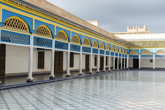 Bahia Palace in Marrakech, Morocco 