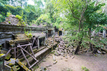 Beng Mealea buddhist temple og Angkor