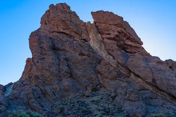 Fototapeta premium Majestic views of the volcanic landscape near volcano Teide. Tenerife. Canary Islands..Spain