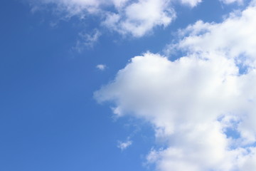 Fototapeta premium 青空と白い雲