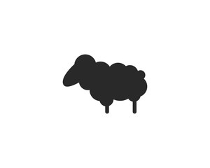 sheep logo vector