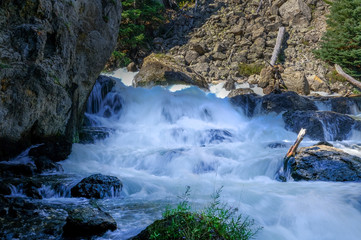 Yellowstone River Waterfall