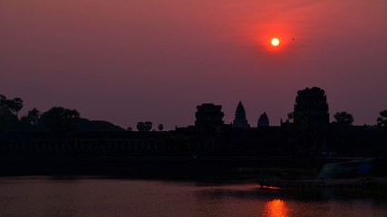 Fototapeta premium Angkor Wat Sunrise