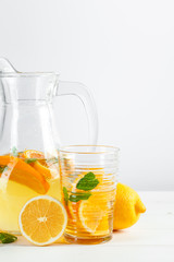 Citrus lemonade,summer drink.