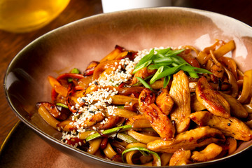  chicken wok noodles