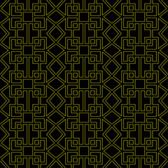 Vector abstract geometric islamic background. Elegant background for cards, invitations