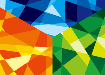 背景　壁紙　模様　ポリゴン