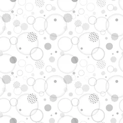 Tapeten Cute geometric background. Seamless pattern.Vector. かわいい幾何学パターン © tabosan