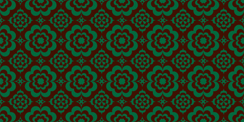 Retro background. Seamless pattern. Vector. レトロパターン