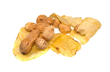 nut isolated on white background