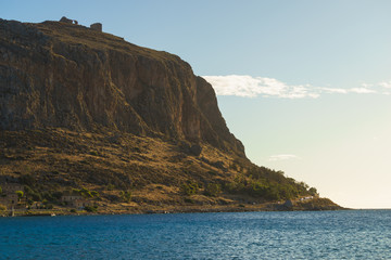 Fototapeta na wymiar Monemvasia island, Greece