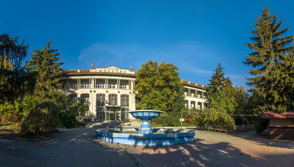 Fototapeta premium Abandoned sanatorium Moldova in Odessa, Ukraine