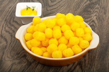 Cheese corn balls