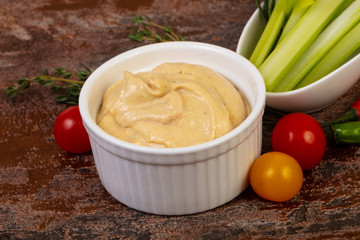 Vegan cuisine - Humus
