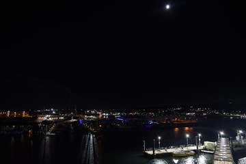 plymouth by night