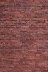 dark old brick, distant plan.