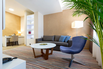 Interior of a hotel apartment