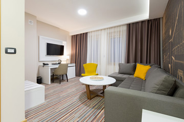 Interior of a hotel apartment