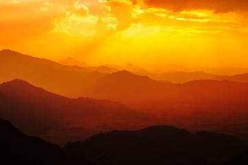 Fototapeta premium Zachód słońca