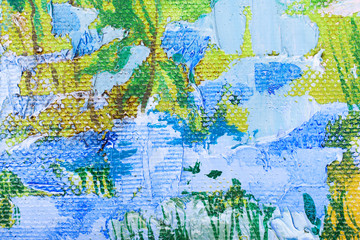 Oil paints abstract background