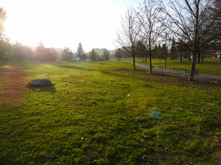 Yamaguchi Park, Pamplona in Navarra, Spain