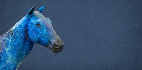 The mythical head of a horse. © CUTWORLD